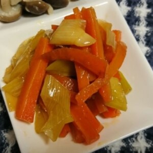 【お弁当穴埋め野菜】玉ねぎと人参の焼肉のタレ炒め